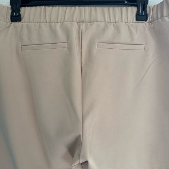 Torrid 1 🫐 Studio Beige Tapered Leg Pull On Pants - Picture 6 of 10